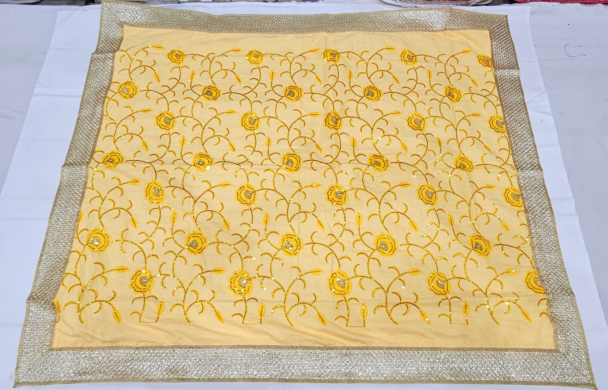 Embroidered Cotton Rumala Sahib
