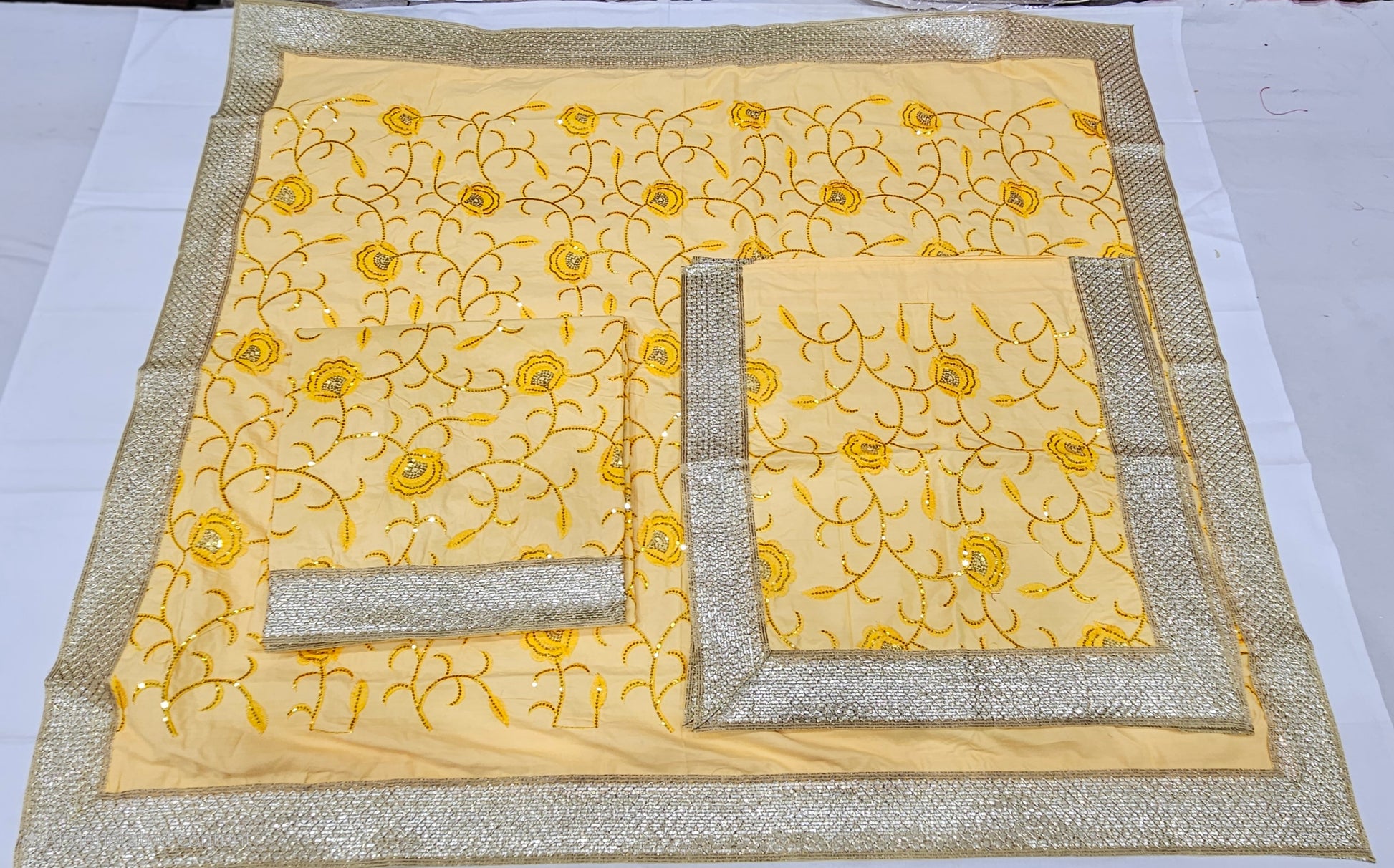 Embroidered Cotton Rumala Sahib