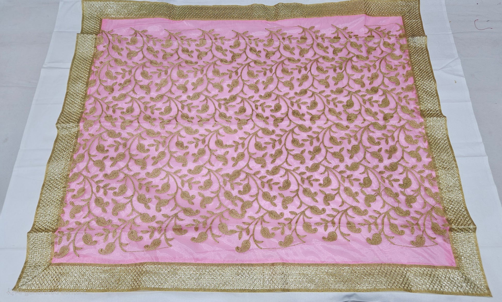Embroidered Net Rumala Sahib