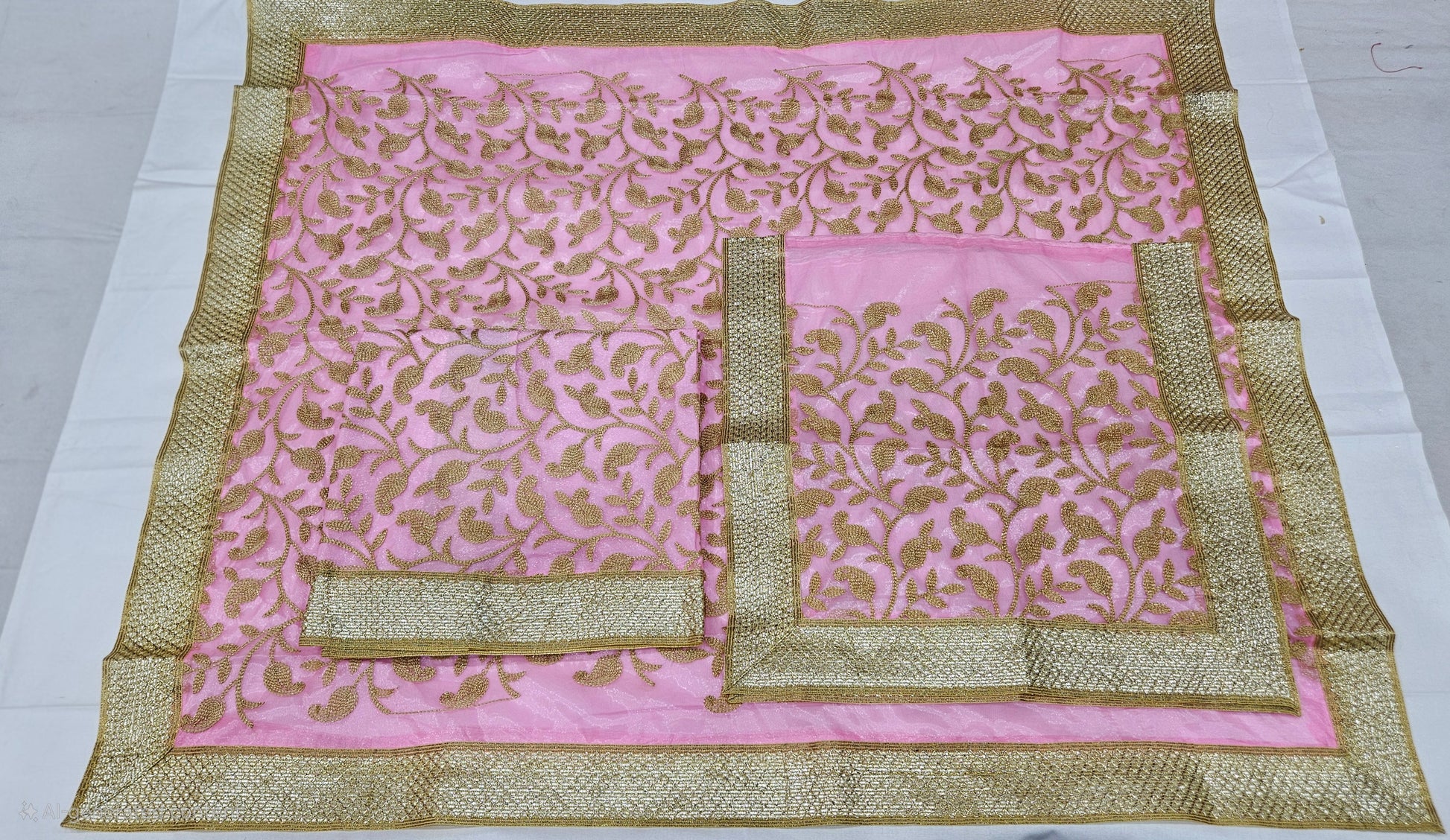 Embroidered Net Rumala Sahib